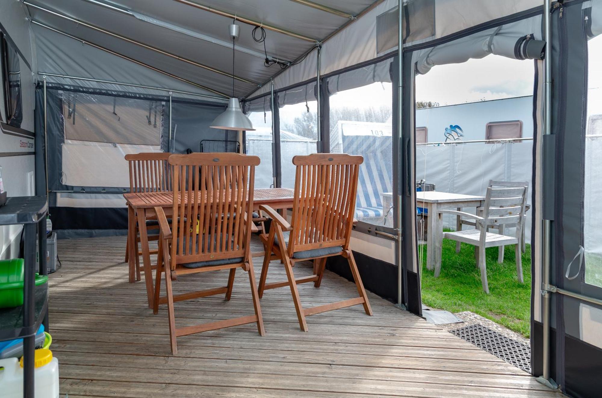 Wohnwagenvermietung Hoernum / Sylt Extérieur photo