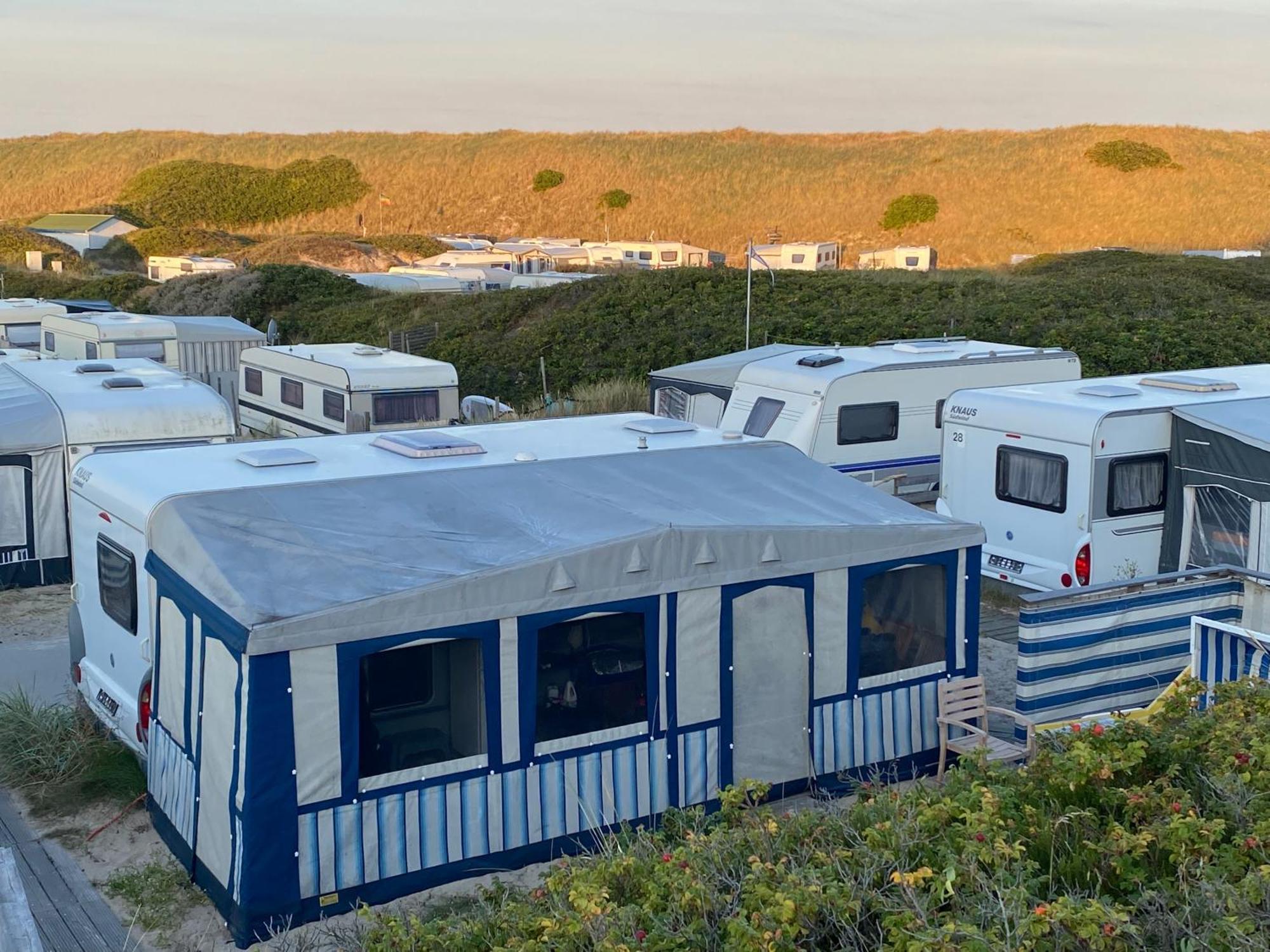 Wohnwagenvermietung Hoernum / Sylt Extérieur photo