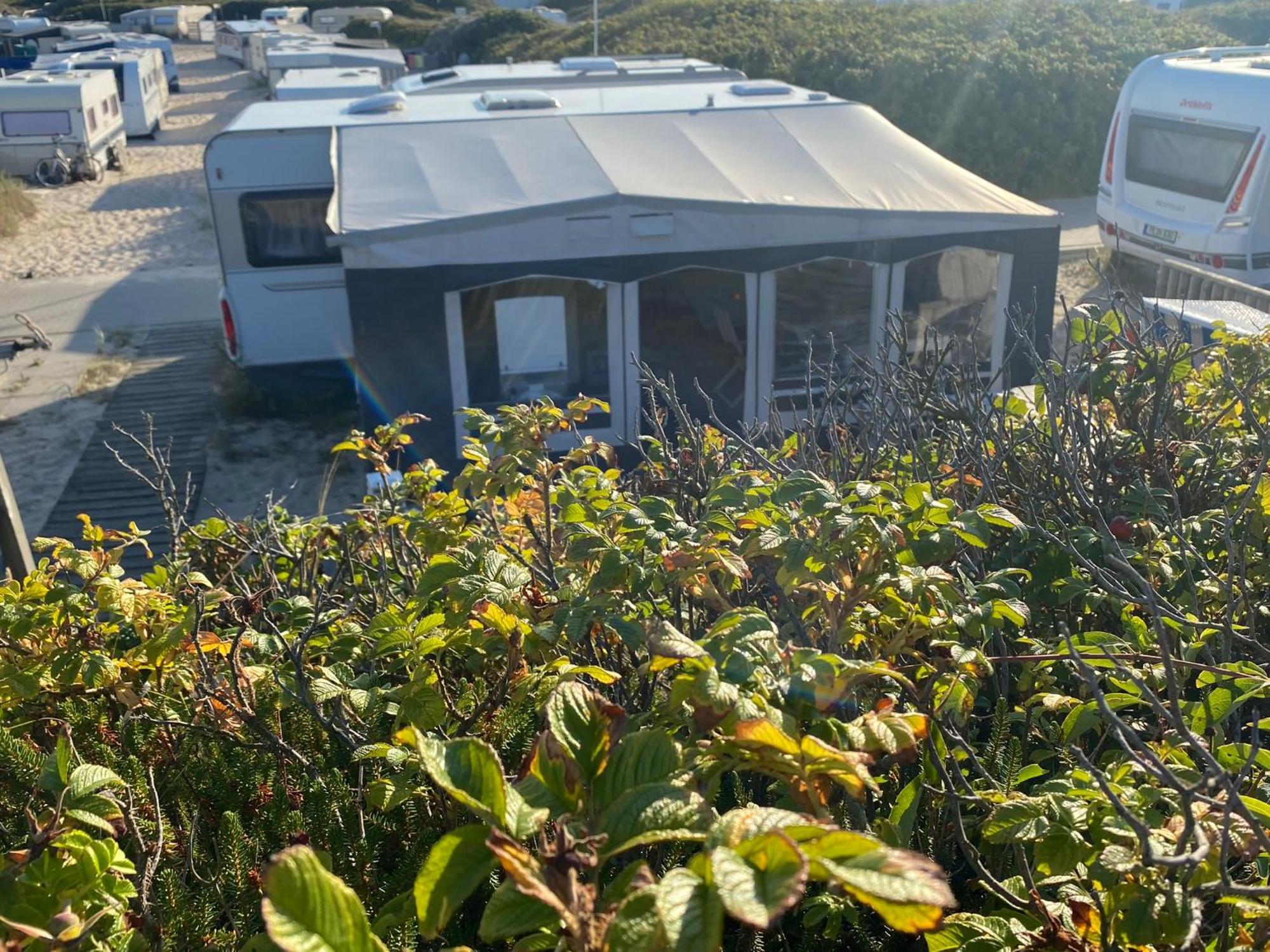 Wohnwagenvermietung Hoernum / Sylt Extérieur photo