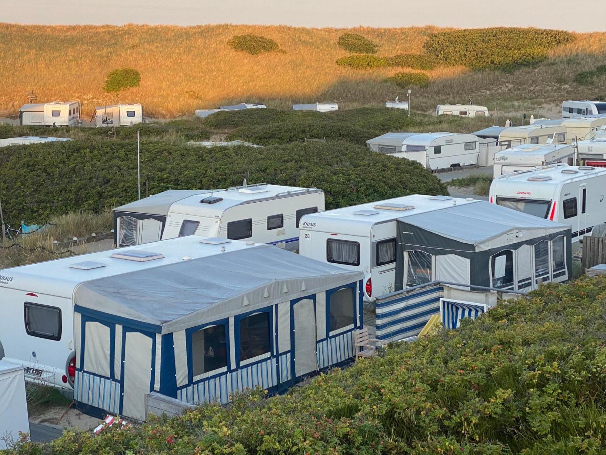 Wohnwagenvermietung Hoernum / Sylt Extérieur photo