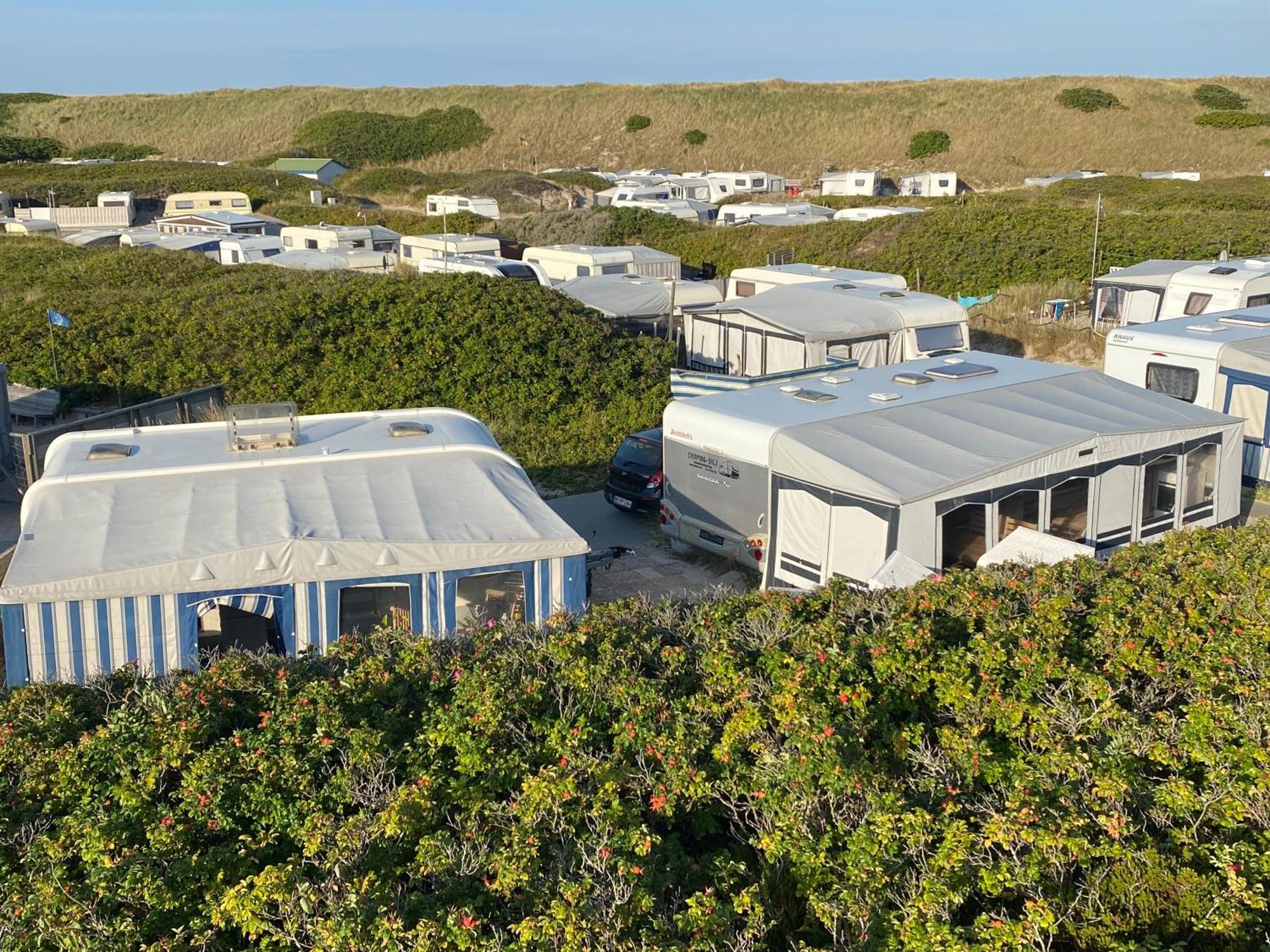 Wohnwagenvermietung Hoernum / Sylt Extérieur photo